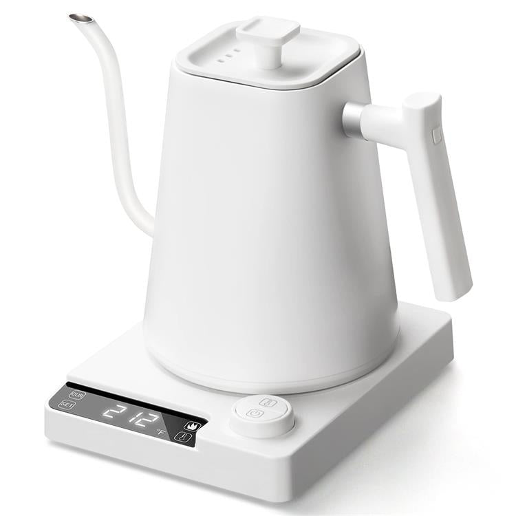 Electric Kettle Hand Brew Gooseneck Kettle Quick Boil Water Bottle Thermostat Home Make Coffee Pot for Kitchen